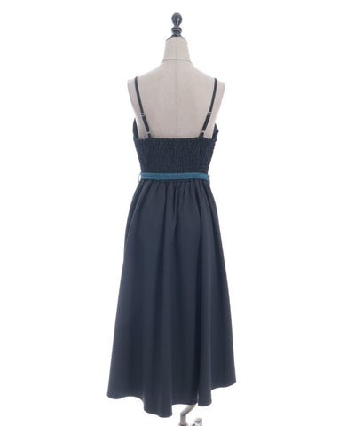 Embroidery Fishtail Dress