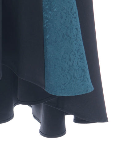 Embroidery Fishtail Dress