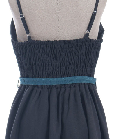 Embroidery Fishtail Dress