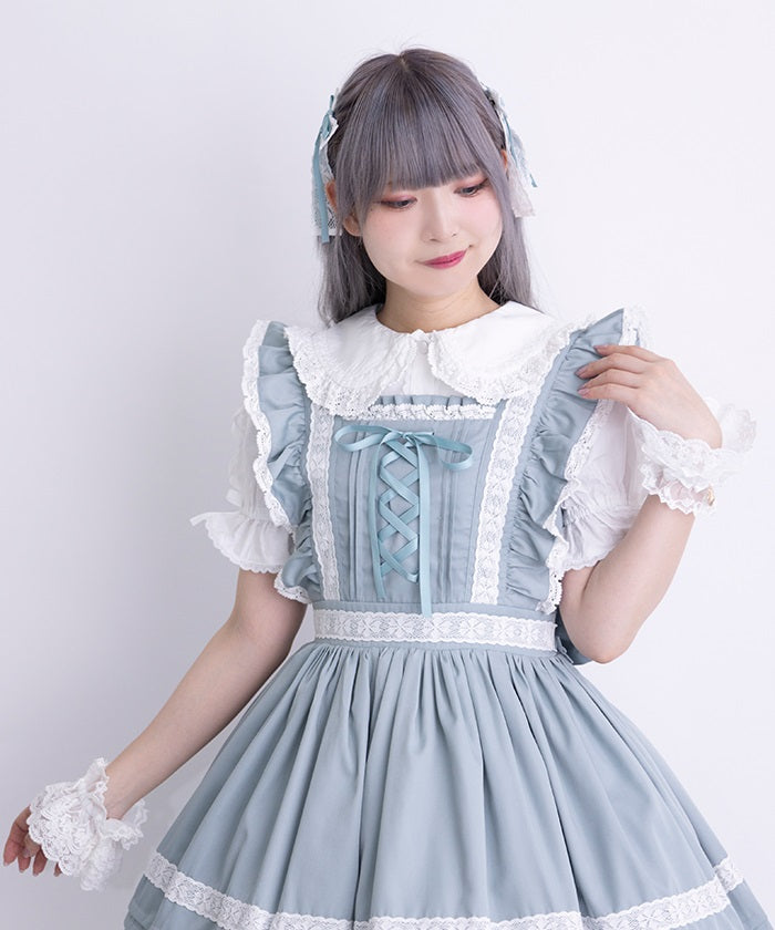 Happy Frill Jumper Skirt Set – axes femme from JAPAN