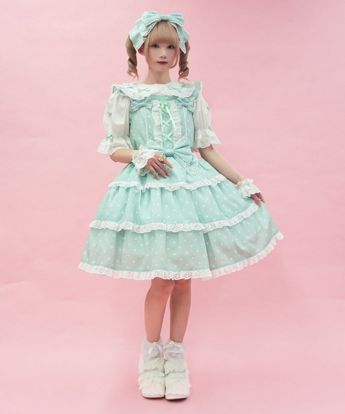 Sweet Dot Jumper Skirt (Pre-order) – axes femme from JAPAN