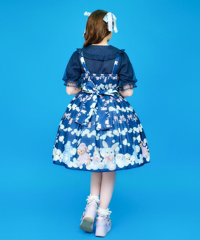 Laundry Pattern Jumper Skirt – axes femme from JAPAN