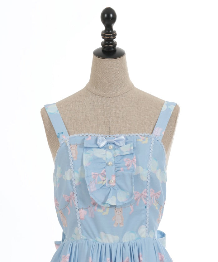 Laundry Pattern Jumper Skirt – axes femme from JAPAN
