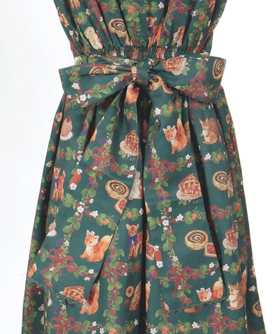 Patisserie in the Woods Pattern Jumper Skirt