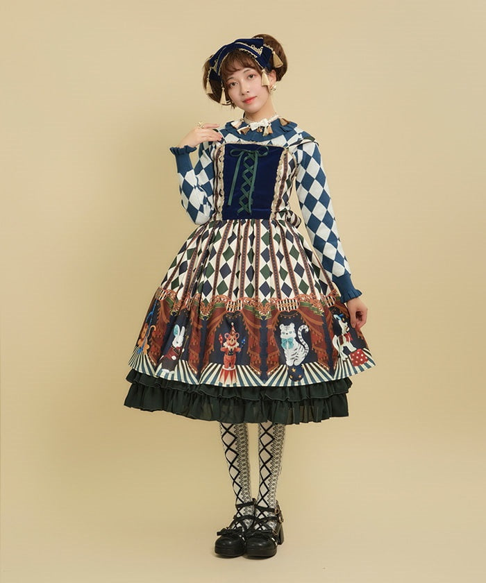 Dolls' Circus Jumper Skirt