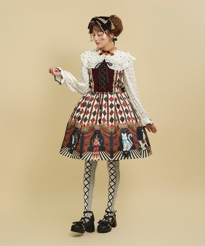 Dolls' Circus Jumper Skirt