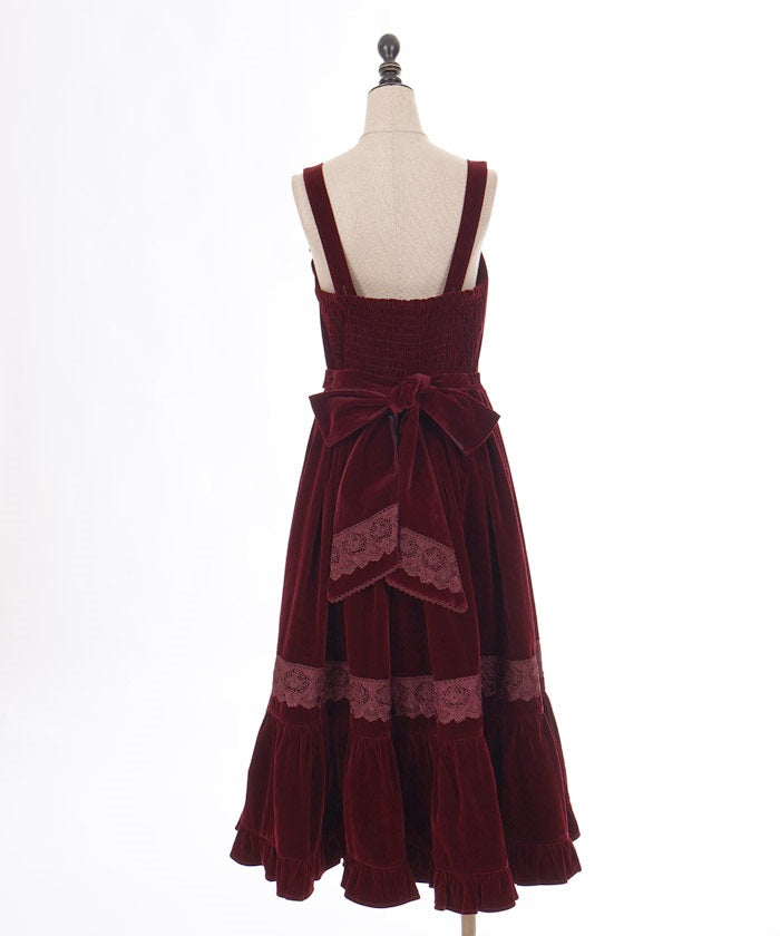 Velvet Doll Jumper Skirt – axes femme from JAPAN