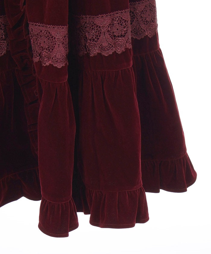 Velvet Doll Jumper Skirt