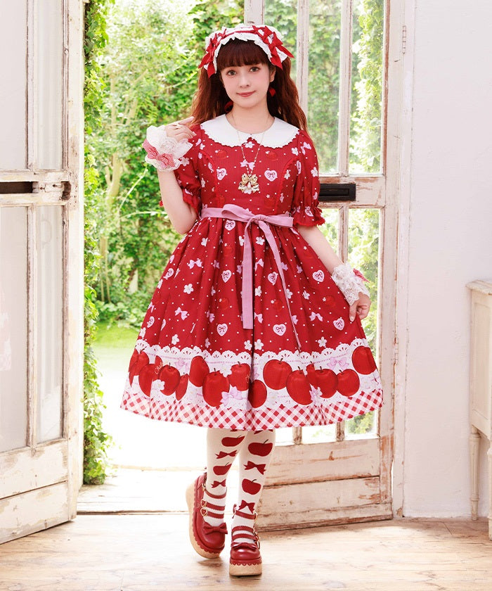 Sweetie Apple Dress (Time-limited Price)