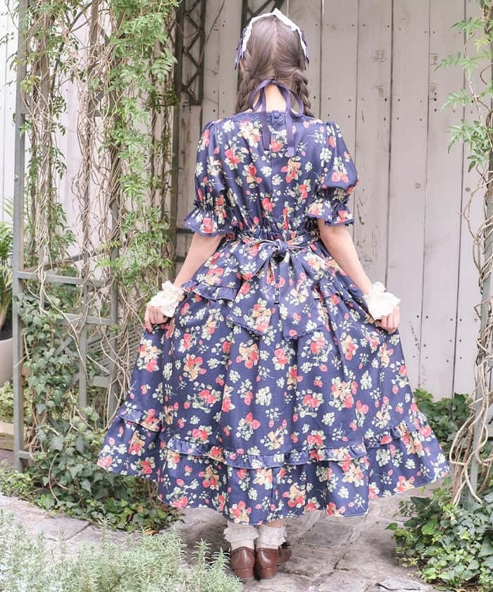 Classic Berry Dress (Made to Order) – axes femme from JAPAN