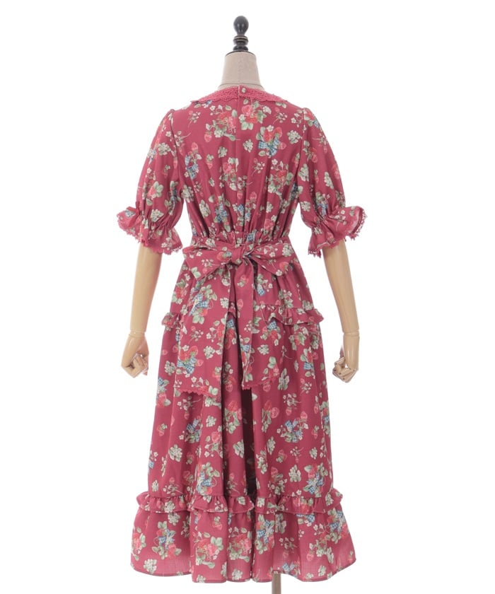 Classic Berry Dress (Made to Order) – axes femme from JAPAN