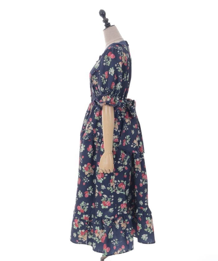 【レア】Ameri VINTAGE BERRY JACQUARD DRESS M Classic Berry Dress (Made to Order) – axes femme from JAPAN
