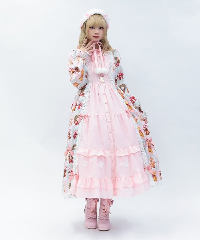 Christmas Pattern Dress – axes femme from JAPAN