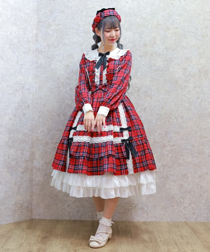 Tartan Plaid Dress (Made to Order) – axes femme from JAPAN