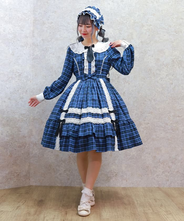 Tartan Plaid Dress (Made to Order) – axes femme from JAPAN