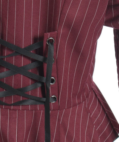 Striped Lace-Up Jacket