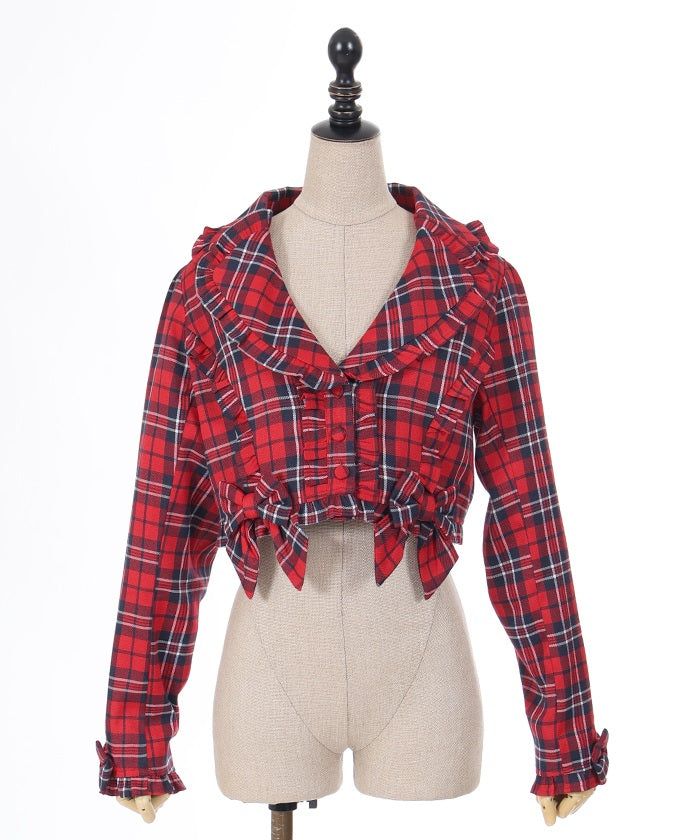 Tartan Plaid Jacket (Made to Order) – axes femme from JAPAN