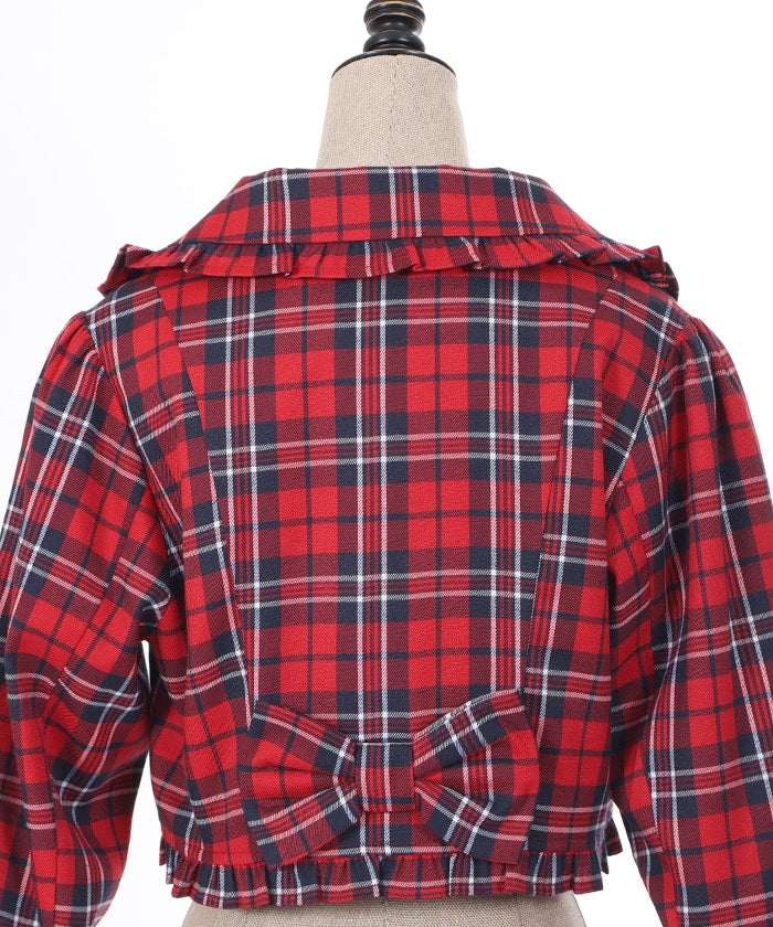 Tartan Plaid Jacket (Made to Order) – axes femme from JAPAN