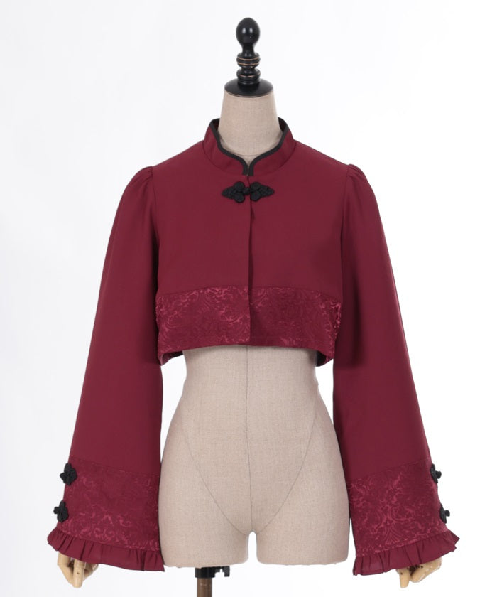 KINTH BOLERO - NEUTRAL : ANIMAL SUEDE | I.AM.GIA