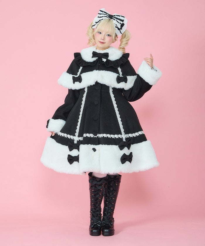 Long Coat with Cape (Pre-order) – axes femme from JAPAN