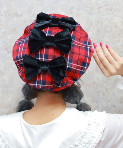 Tartan Plaid Beret