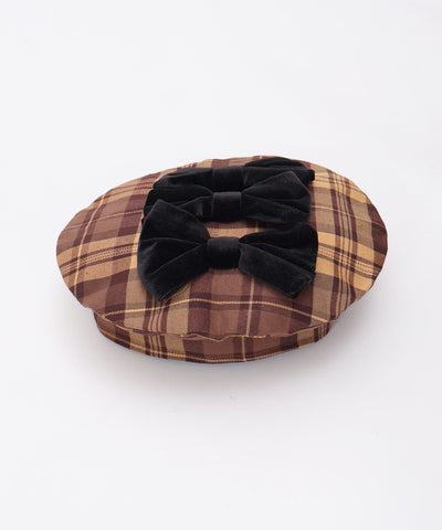 Tartan Plaid Beret