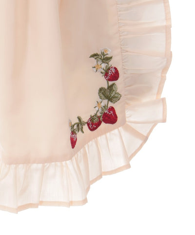 Classic Berry Embroidery Apron