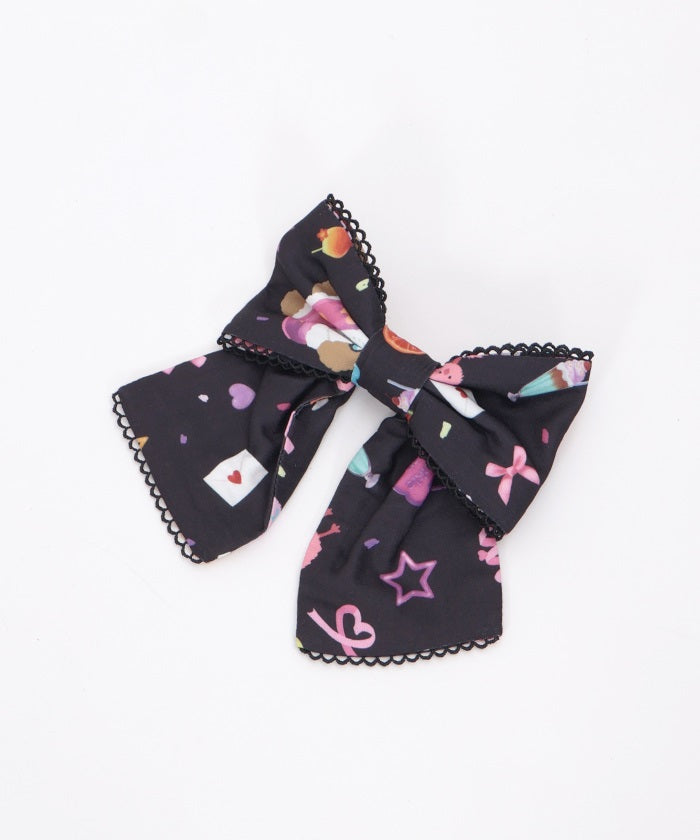 Happy Vacance Pattern Barrette Clip