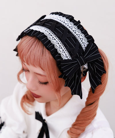 Striped Ribbon Headdress