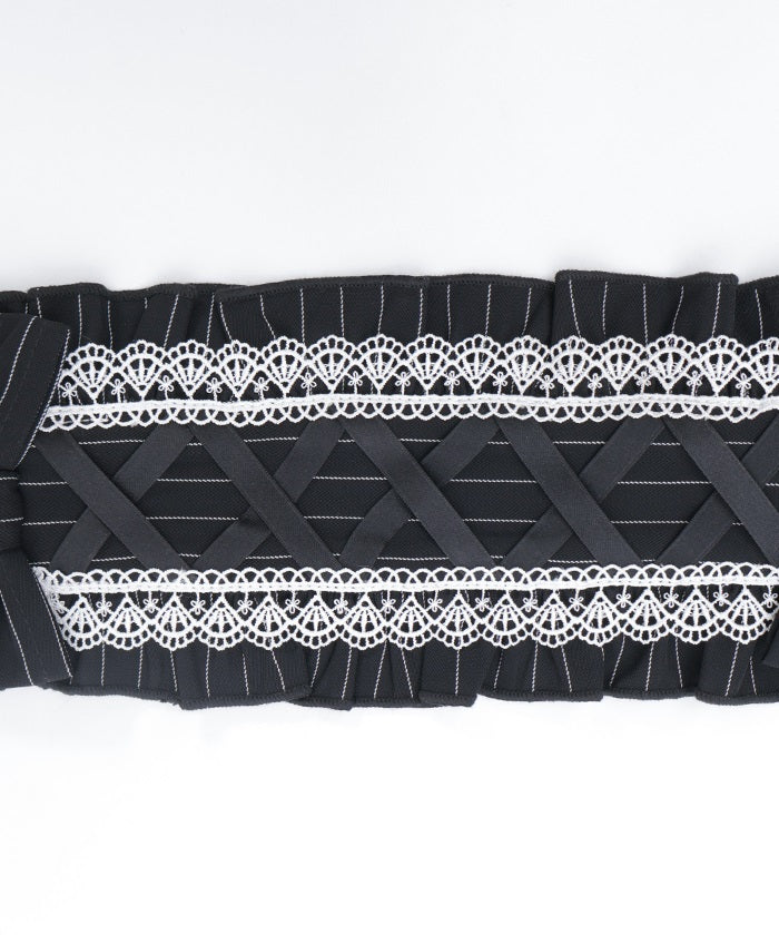 Striped Ribbon Headdress