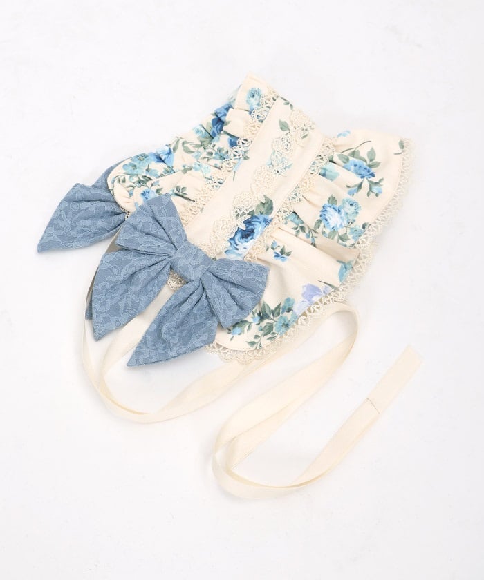 Antique Rose Pattern Half Bonnet – axes femme from JAPAN
