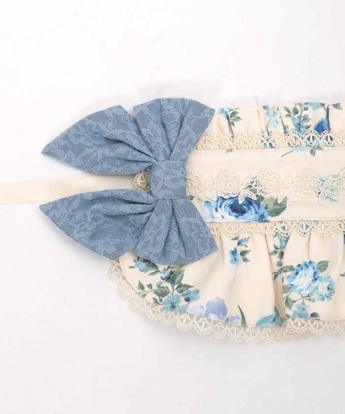 Antique Rose Pattern Half Bonnet (Pre-order)