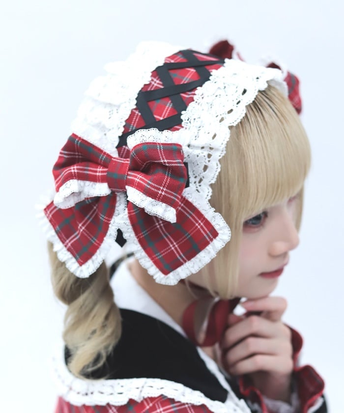 Tartan Plaid Headdress