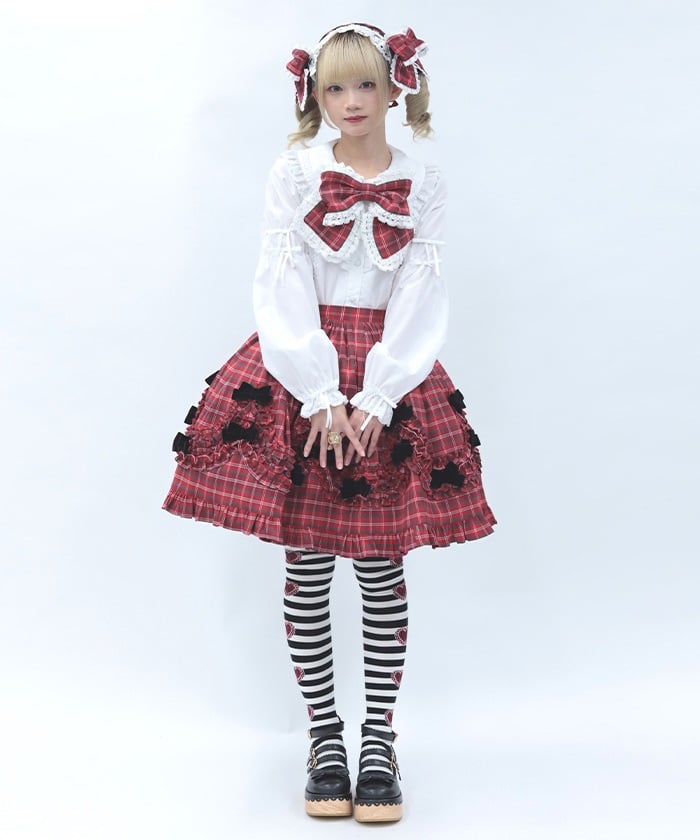 Tartan Plaid Multi Ribbon