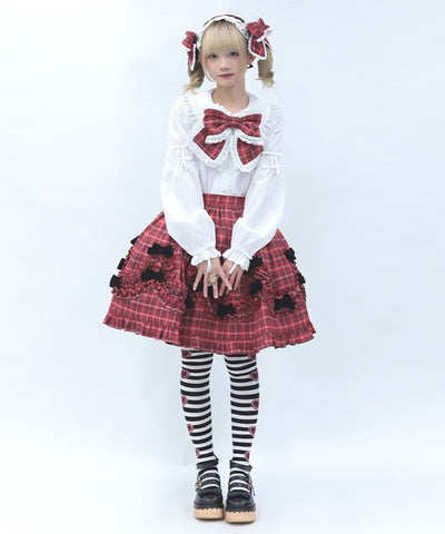 Tartan Plaid Multi Ribbon