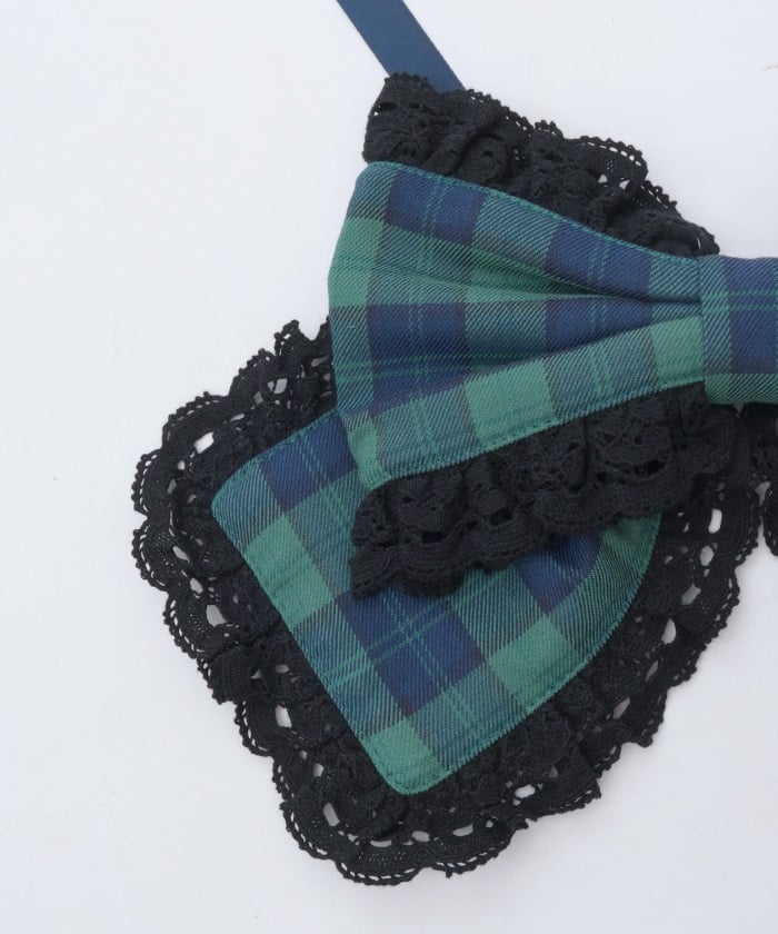 Tartan Plaid Multi Ribbon