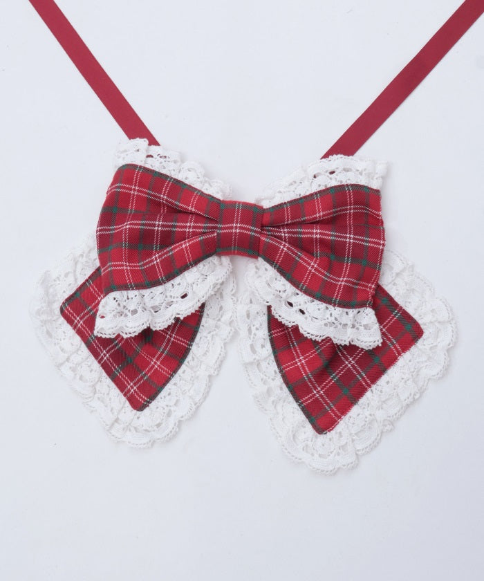 Tartan Plaid Multi Ribbon