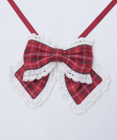 Tartan Plaid Multi Ribbon