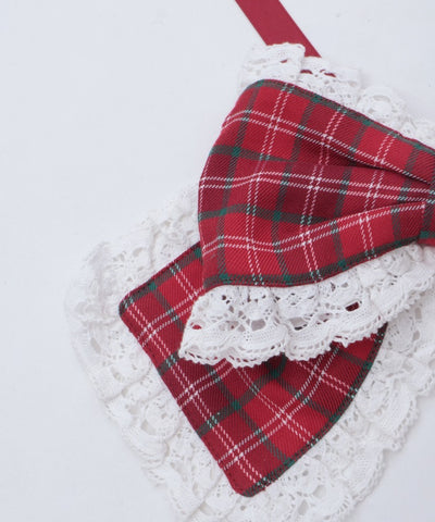 Tartan Plaid Multi Ribbon