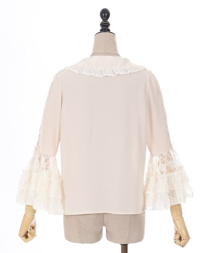 Lacy Princess Sleeves Blouse (Pre-order)