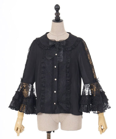 Lacy Princess Sleeves Blouse (Pre-order)