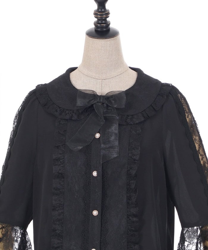 VIPjapan様　quui 2way gather blouse【black】 VIPjapan様 quui 2way gather blouse【black】 BROAD COMBINATION