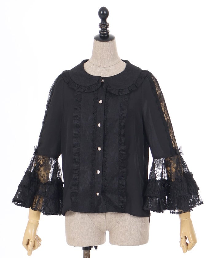 Lacy Princess Sleeves Blouse (Pre-order)