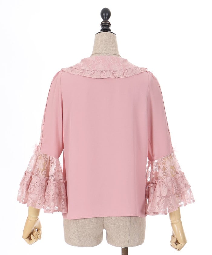 Lacy Princess Sleeves Blouse (Pre-order)