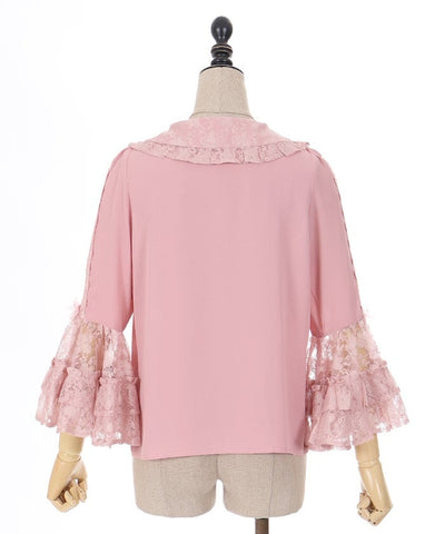 Lacy Princess Sleeves Blouse (Pre-order)