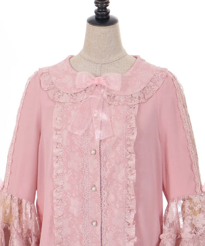 Lacy Princess Sleeves Blouse (Pre-order)