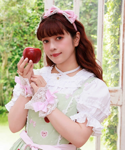 Square Neck Cotton Blouse (Time-limited Price)