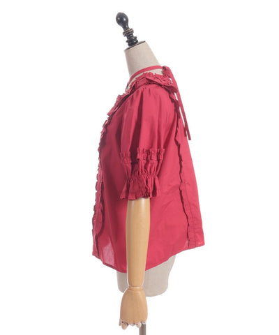 Square Neck Cotton Blouse (Time-limited Price)