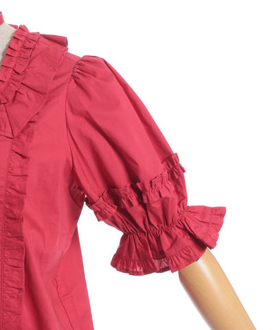 Square Neck Cotton Blouse (Time-limited Price)