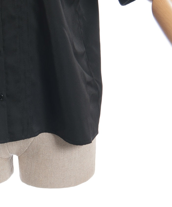 Bat Collar Short Sleeve Blouse (Time-limited Price)